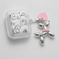 Balloon Pup Earbud Case Charm - Single Pup (for AirPods 4)