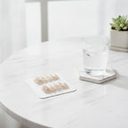 Gel Shine Nail Tips Press-On Manicure - Nude Pearl