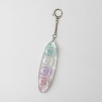 Heart Keycap Light-Up Keychain - Pastel Mix