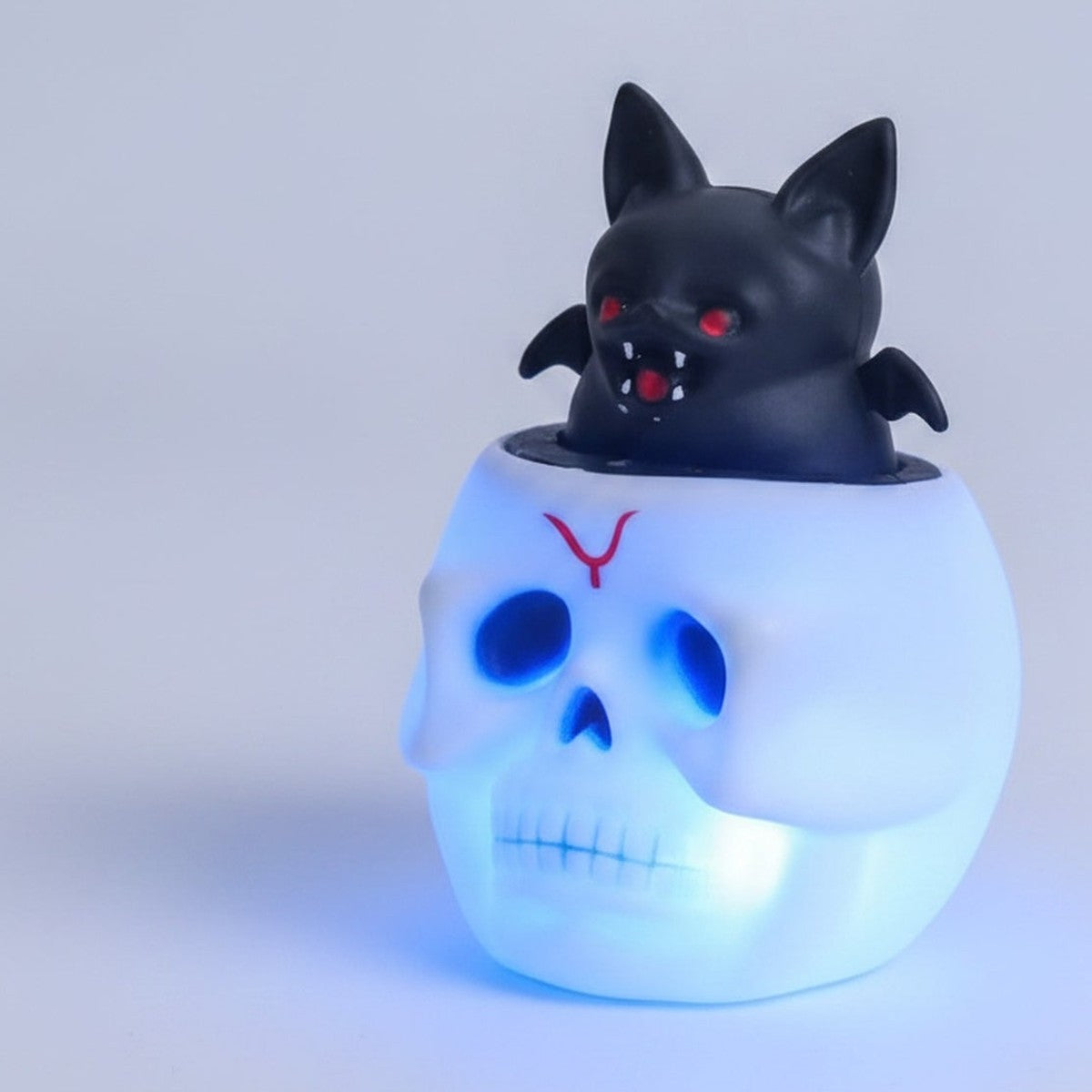 Halloween Skull Bat Pumpkin Cup Squeeze Toy