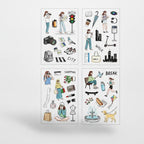 Slice of Life Sticker Set - City