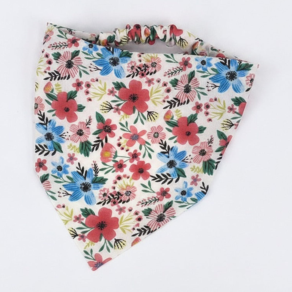 Padded Floral Headband - Ivory Floral