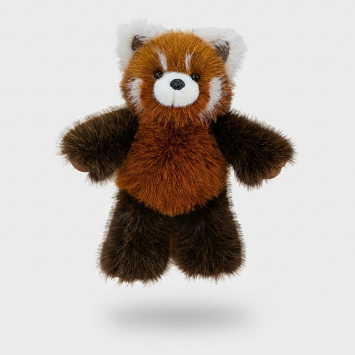 Cute Red Panda Plushie with White Ears – novelty & toys (view 1)