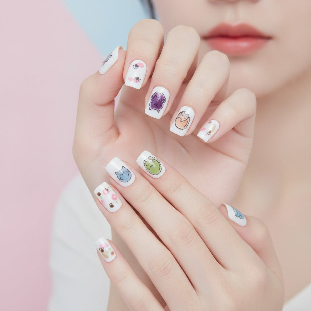 Cute Character Ring Set - Multi Character
