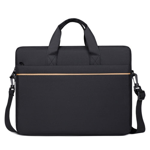 15-16 Inch Laptop Shoulder Bag Business Briefcase - Black