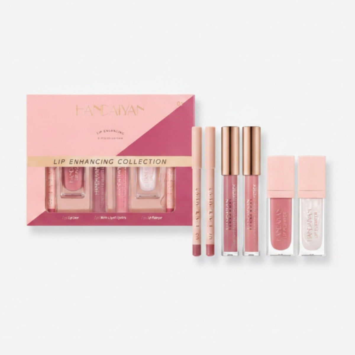 Lip Enhancing Collection Gift Set Pink – Korean beauty tool (view 1)