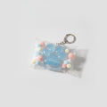 Squishy Paw Keychain - Icy Blue