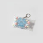 Squishy Paw Keychain - Icy Blue