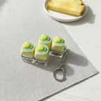 Pineapple Keycap Keychain Set - Type 1