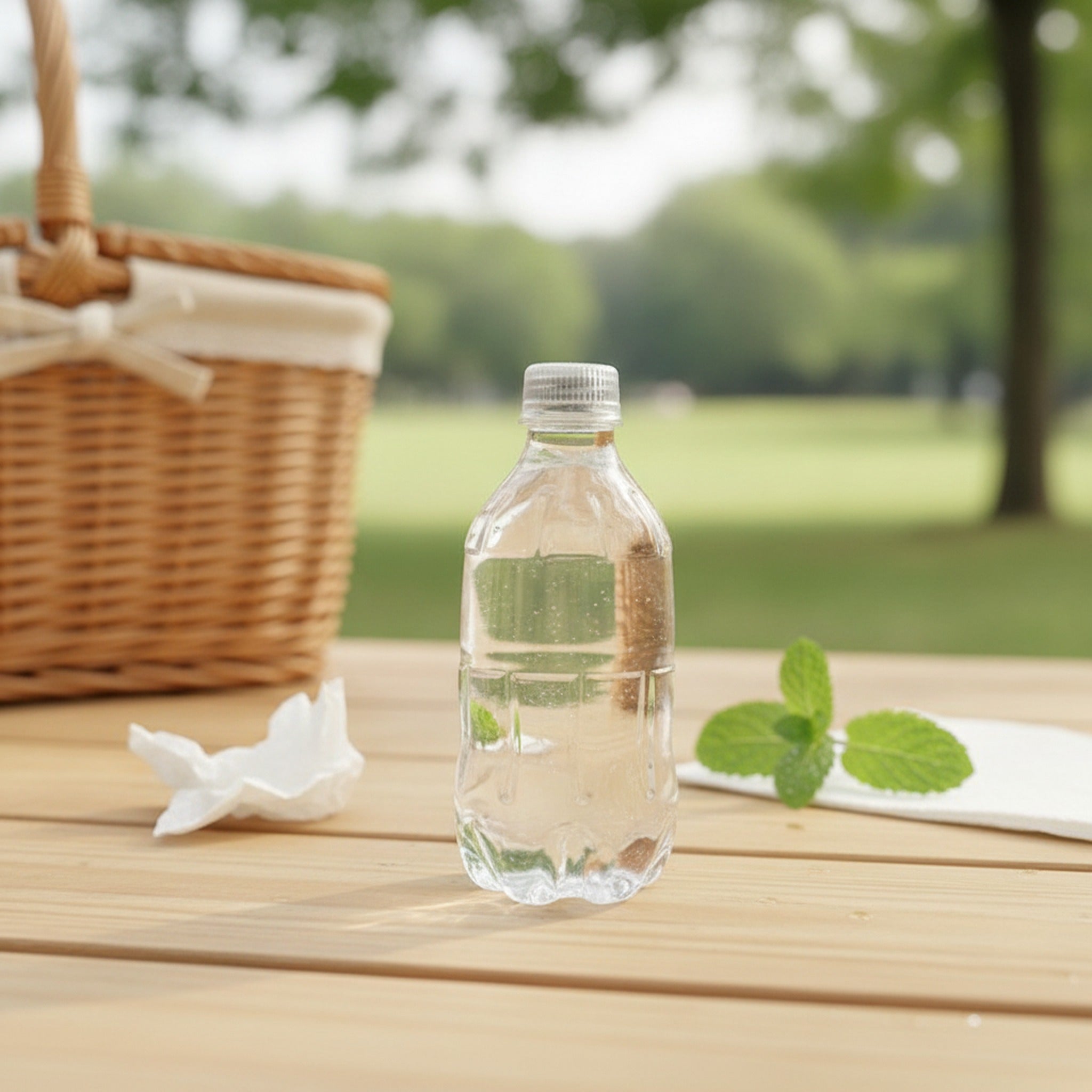 Water Bottle Squishy Toy - Clear