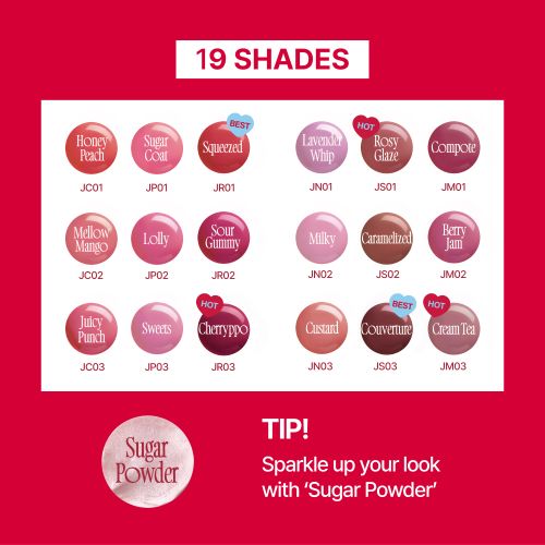 Lip&Cheek Glowy Jelly Pot JP01 Sugar Coat