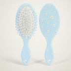 Daisy Patterned Oval Paddle Hairbrush – Korean beauty tool (view 1)