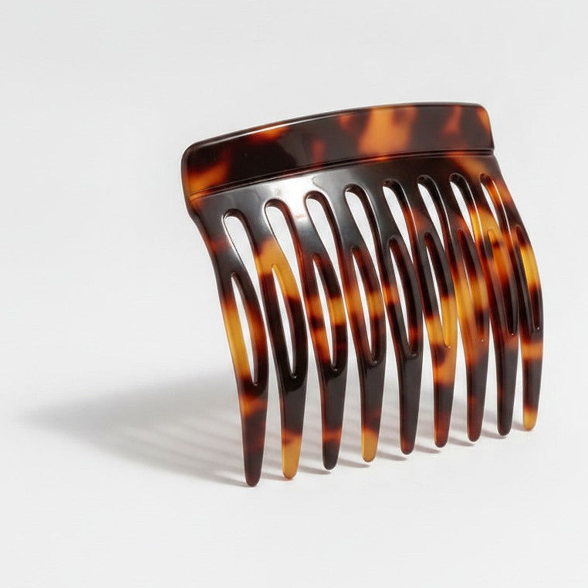 Tortoiseshell Claw Hair Clip - Red Tortoiseshell