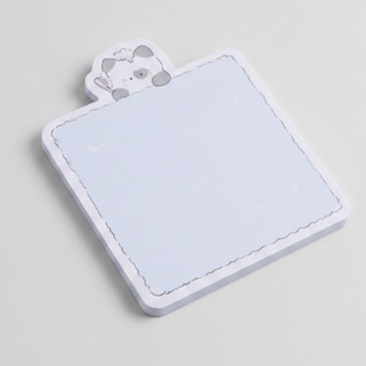Kawaii Bath Time Sticky Notes Pad With Cute Character – stationery (view 1)
