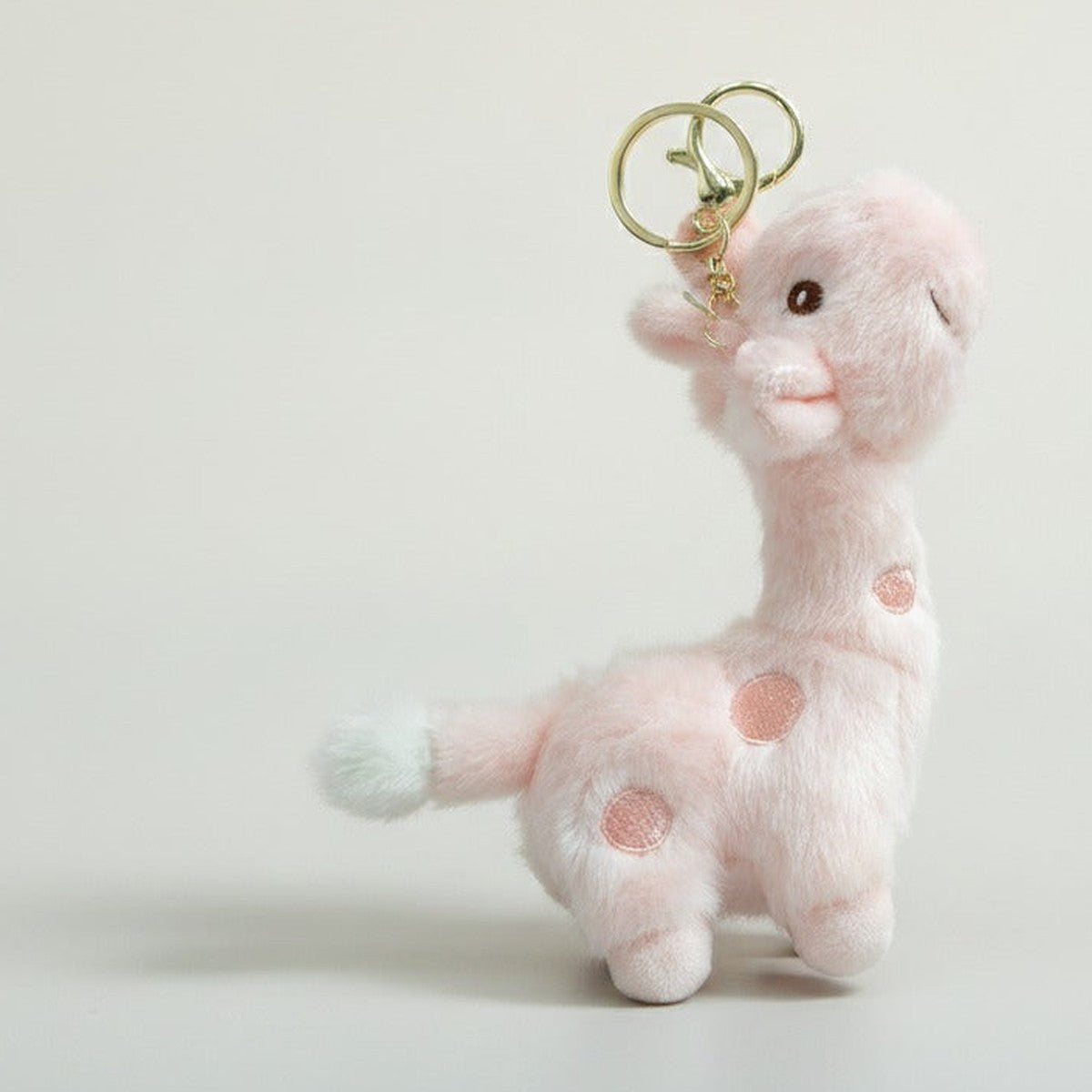 Cute Plush Giraffe Keychain – novelty & toys (view 1)
