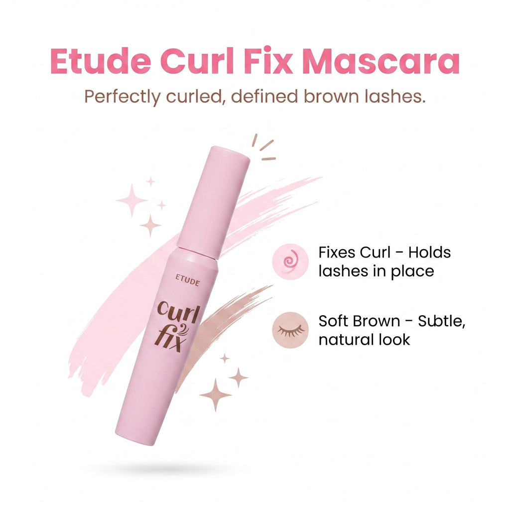 (25AD) Curl Fix Mascara 02 Brown 8g