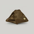 Metallic Gold Satin Hair Claw Clip