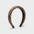 Leopard Print Padded Headband