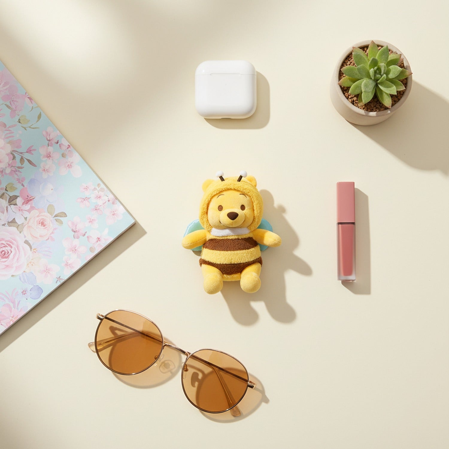 Cute Bee Winged Plush Toy Character
