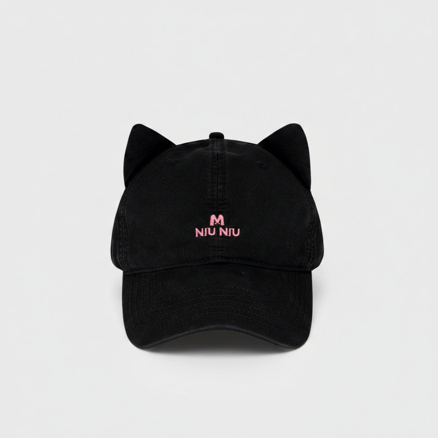 Black Cat Ear Baseball Cap