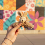 Cute Bunny Plush Hair Claw Clip