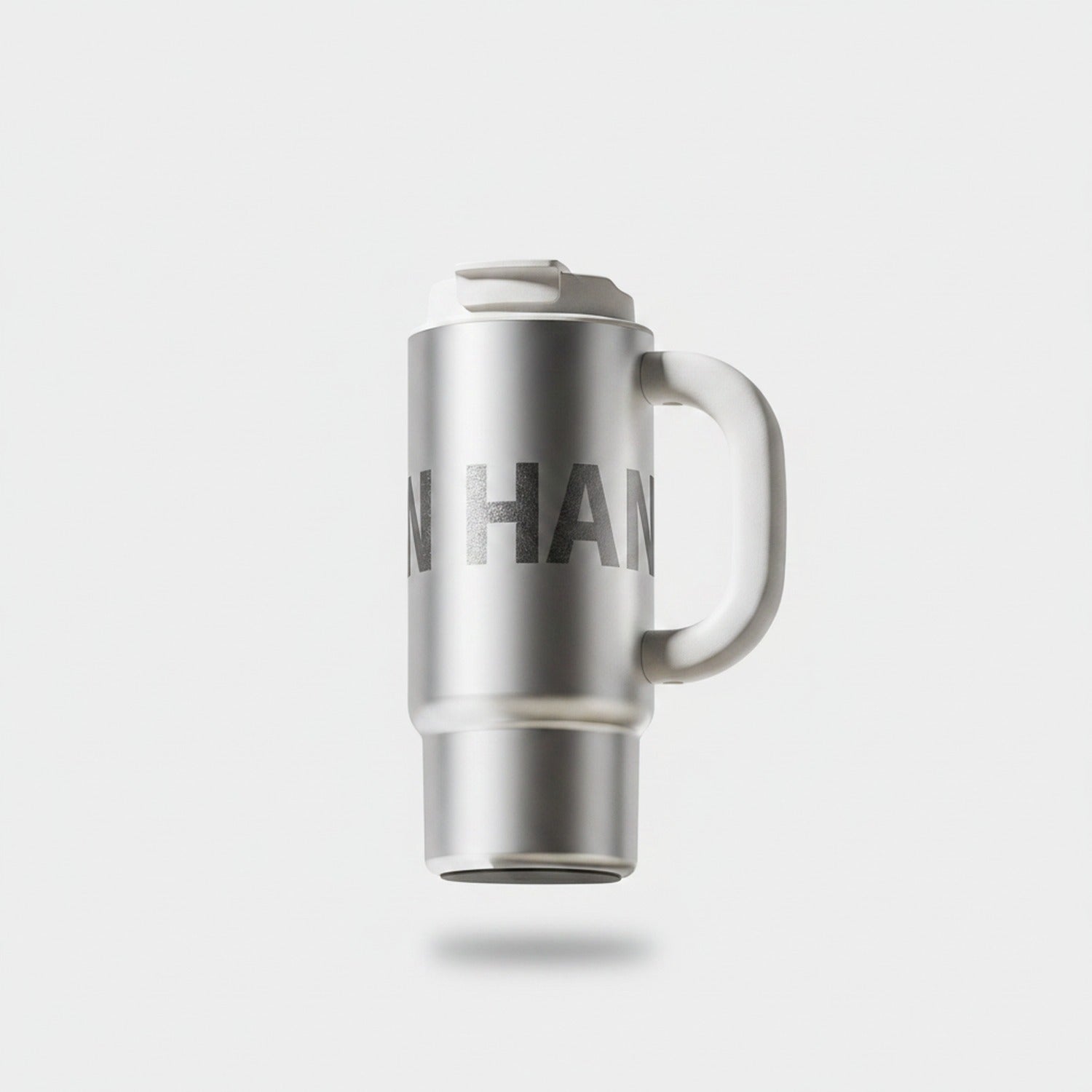 Pink Insulated Tumbler Cup With Handle