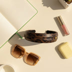 Tortoiseshell Brown Padded Headband