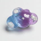 Cloud Puff Phone Grip - Shimmer Purple Blue