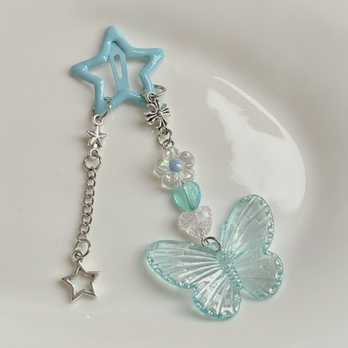Star Butterfly Dangle Hair Clip – hair accessories (view 1)