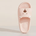 Pink Cute Bear Outdoor Ultra-Soft Slippers – apparel accessories (view 1)