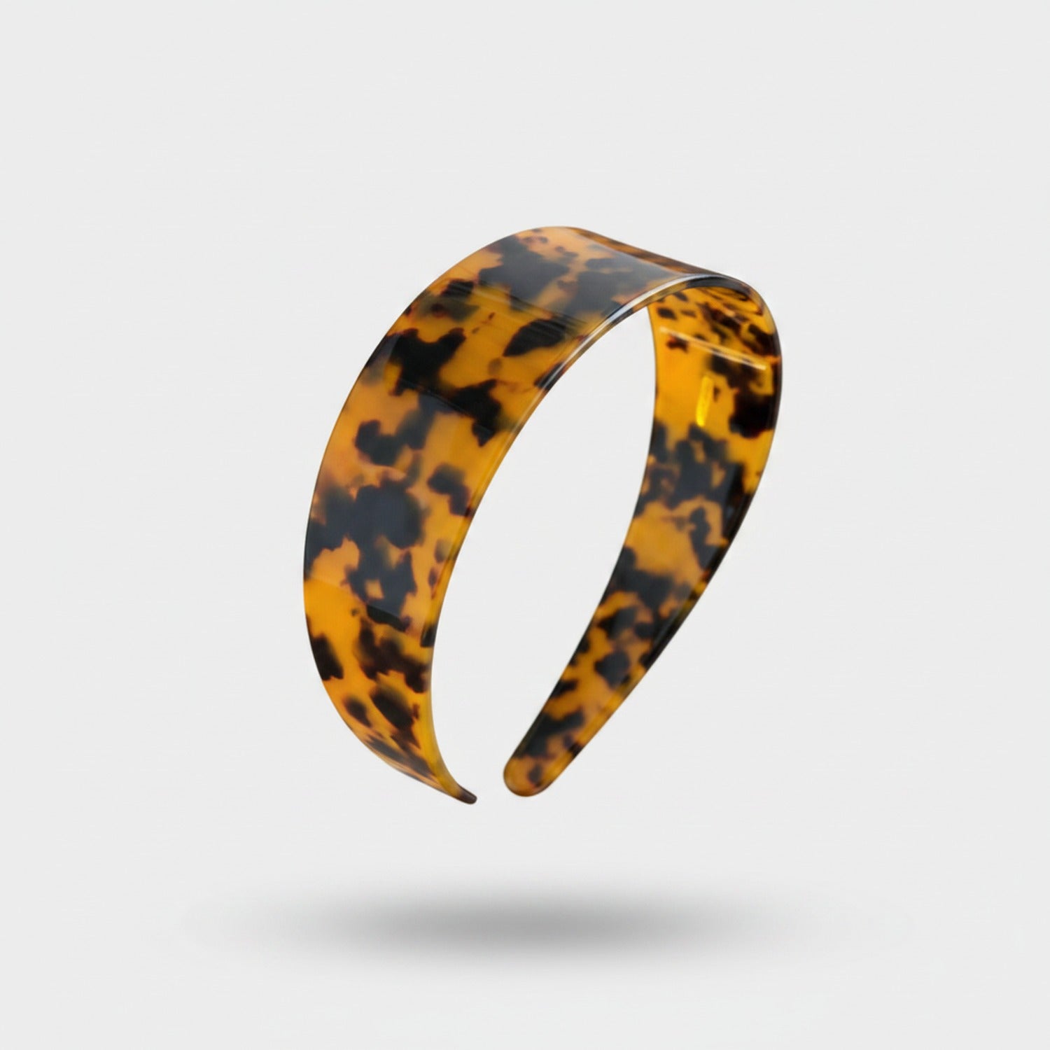 Tortoiseshell Brown Padded Headband