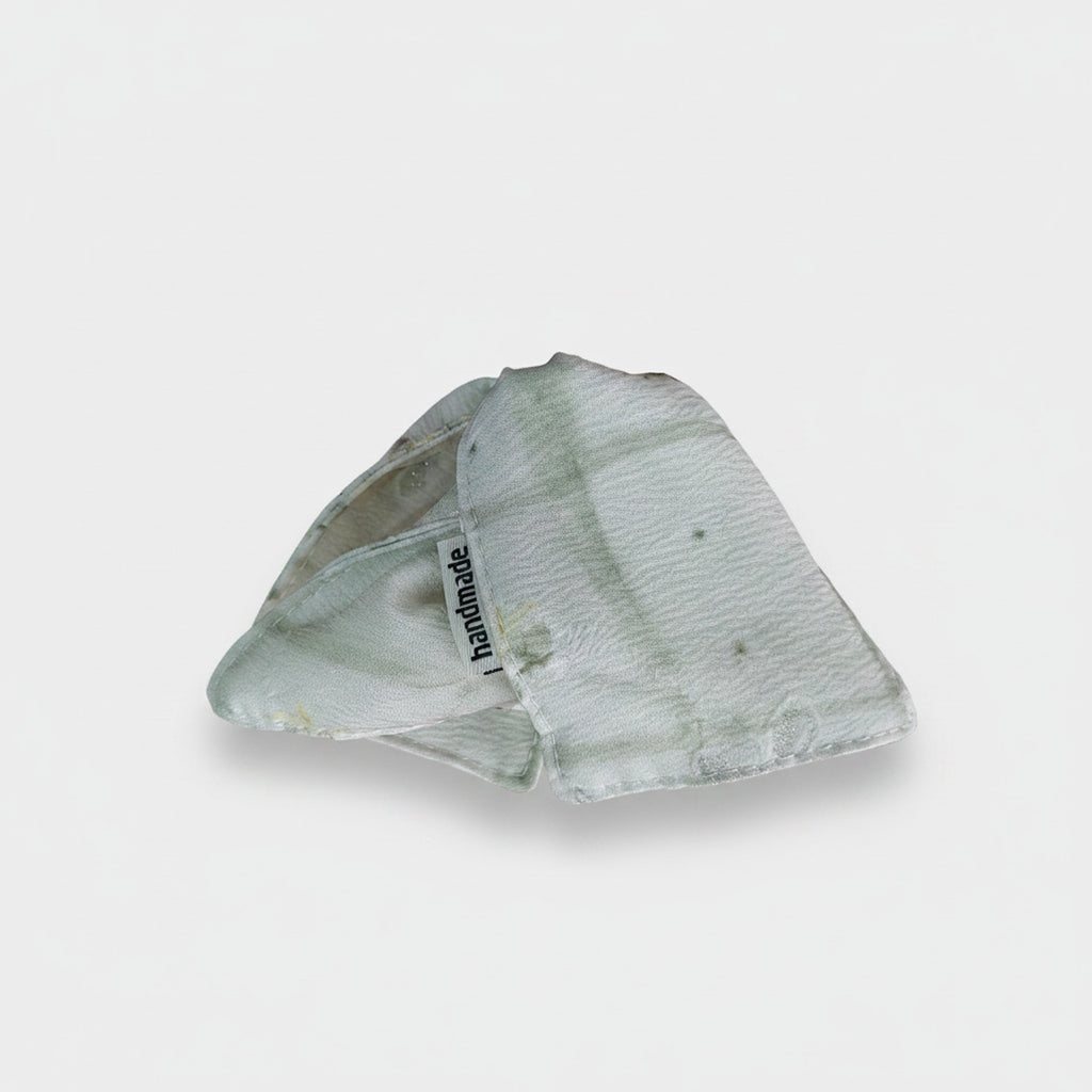 Sage Green Textured Hair Claw Clip