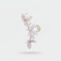 Pink Butterfly Hair Claw With Mirror Detail