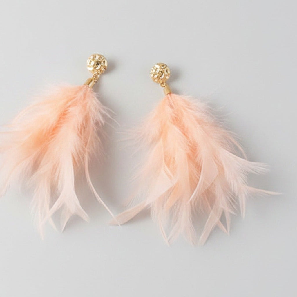 Feather Butterfly Rhinestone Drop Earrings - Jianyou Accessories 3 – jewelry (view 1)