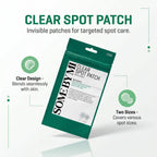 CLEAR SPOT PATCH 18pcs (10mm*9ea + 12mm*9ea)