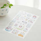 Kawaii Sticker Sheet Set - Garden Getaway