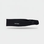 Black Ruched Stretchy Hair Wrap Headband