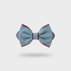 Light Blue Ribbon Bow Hair Claw Clip