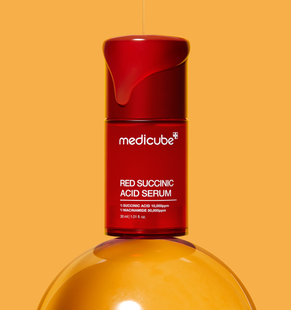 Medicube Red Succinic Acid Serum bottle
