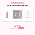 Pink Ribbon Glow Set gift set
