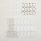 Clear Acrylic Keychain Making Kit – apparel accessories (view 1)