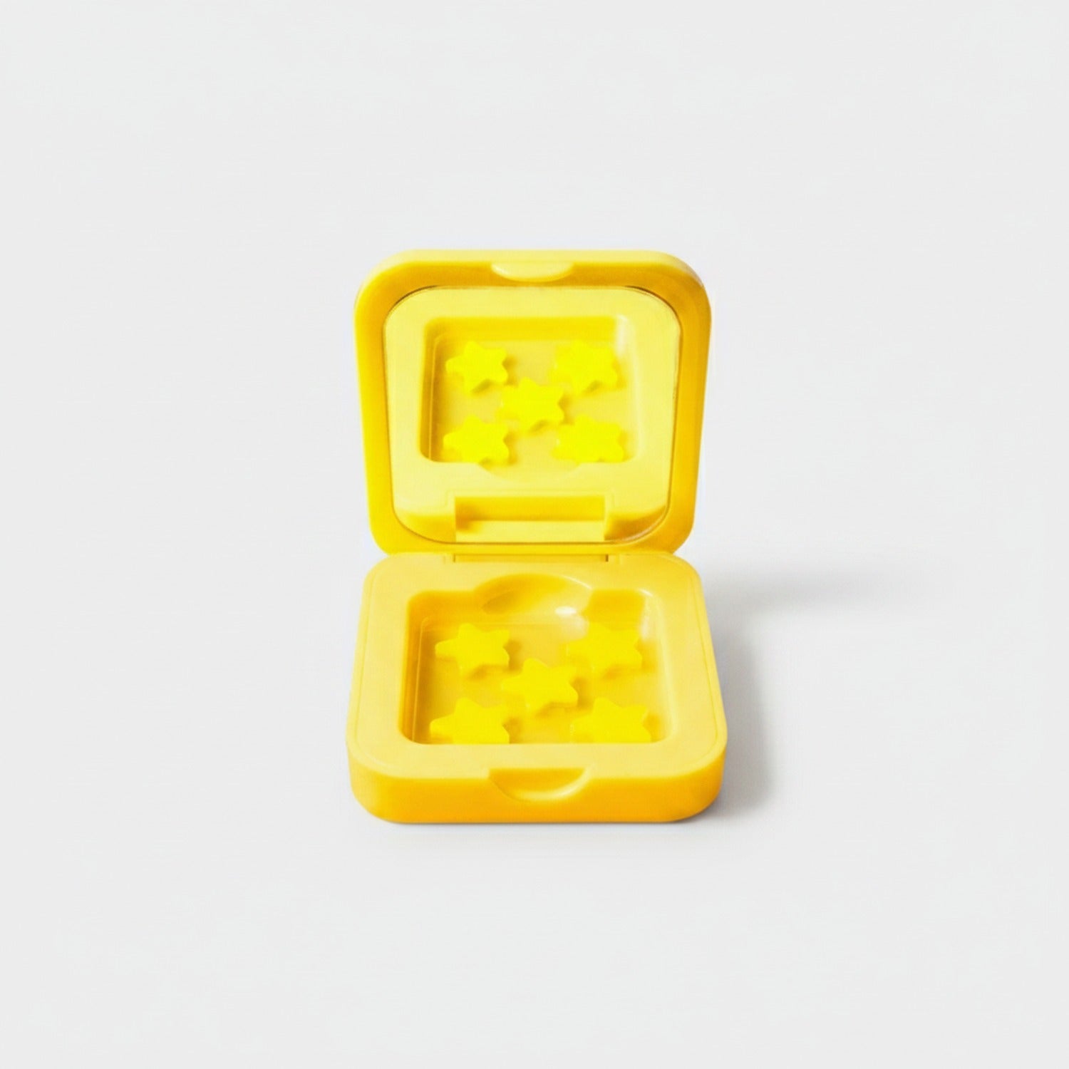 Star Mini Makeup Storage Box Yellow