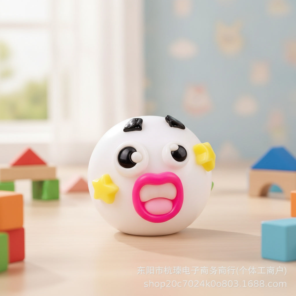 Squishy Pup Stress Ball - White