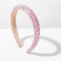 Glitter Sparkle Padded Headband - Pink – hair accessories (view 1)