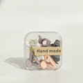 Hand Made Pastel Claw Hair Clips Set – hair accessories (view 1)