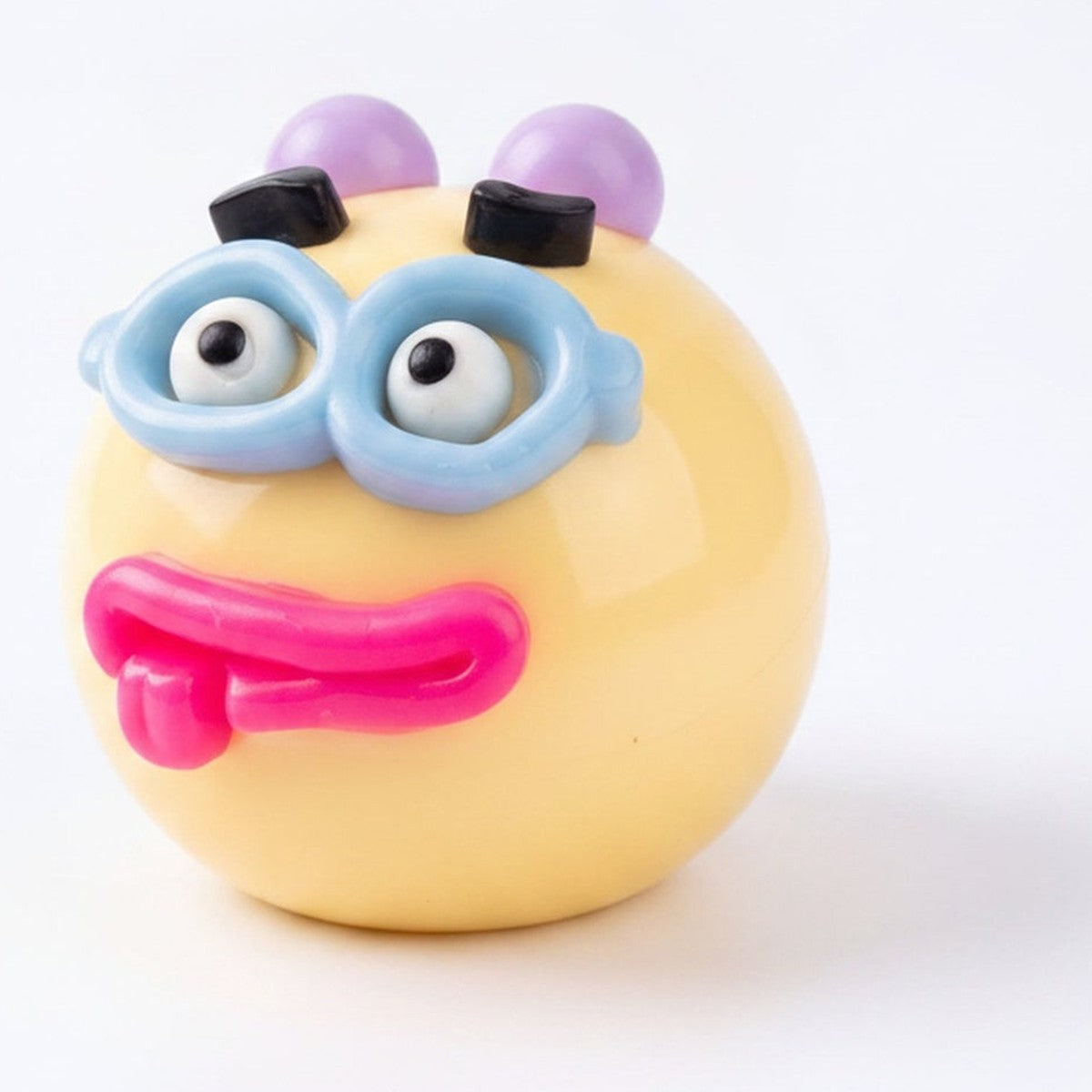 Smiley Face Mood Squishy - Yellow
