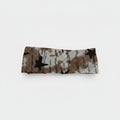 Camo Star Knit Hairband Brown