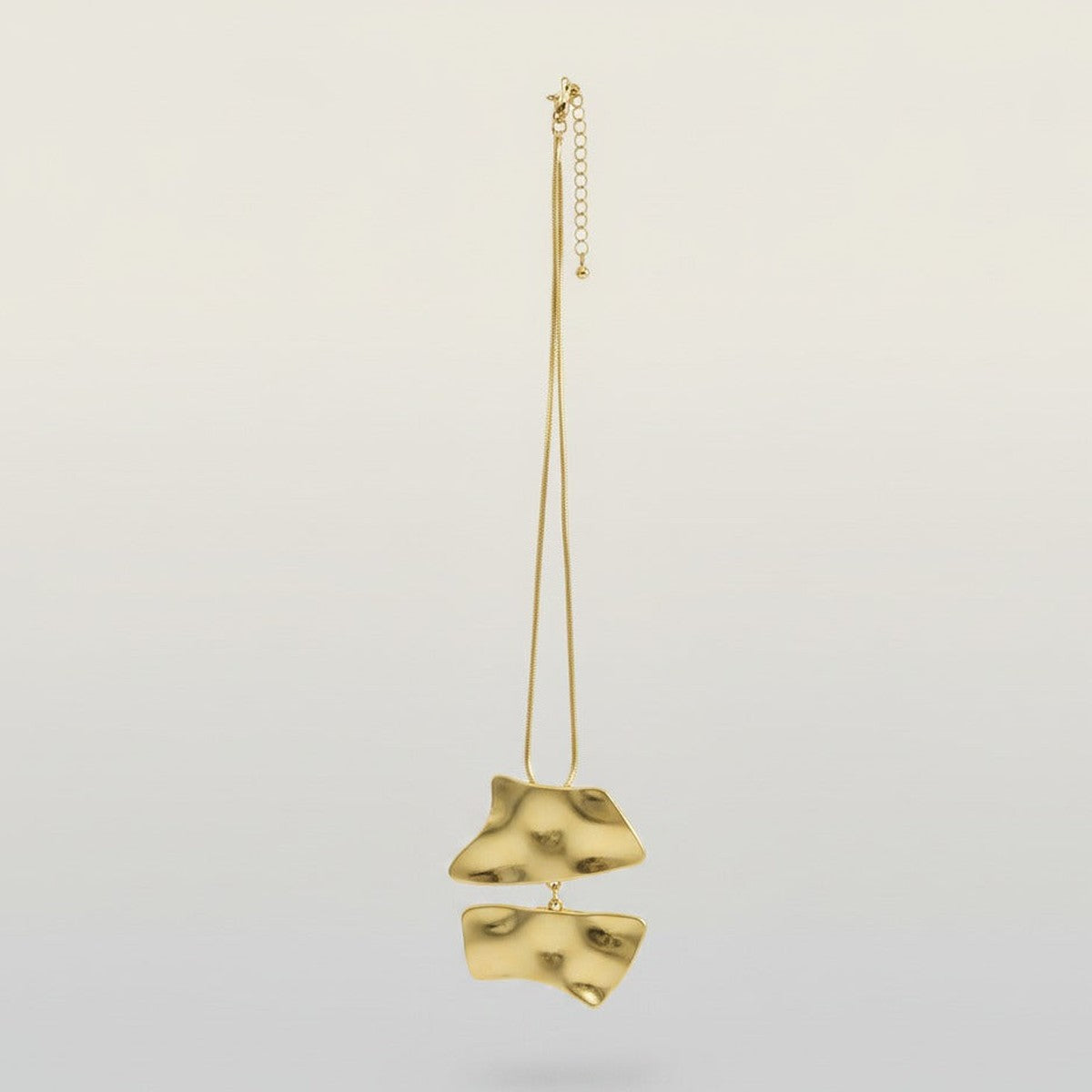 Chic Abstract Double Pendant Necklace – jewelry (view 1)