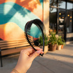 Black Teeth Comb Headband Hair Accessory