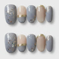 Glitter & Gold Nail Set